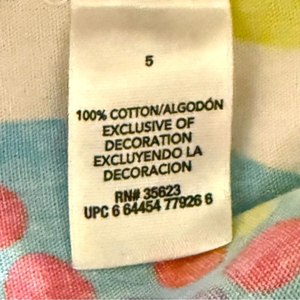 Carter’s 5 Retro Rainbow Circle Cotton Dress